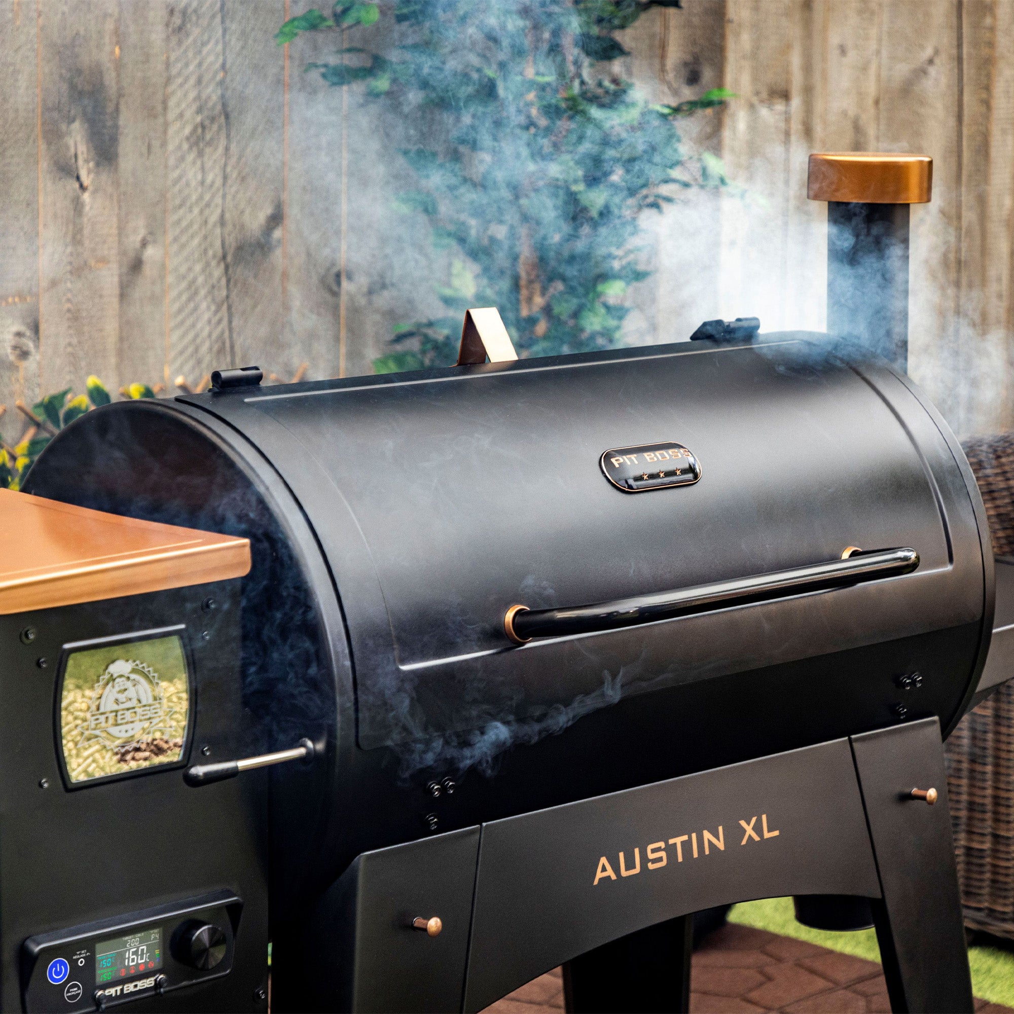 Pit Boss Austin XL Wood Pellet Smoker - Onyx Edition - Includes Free Cover