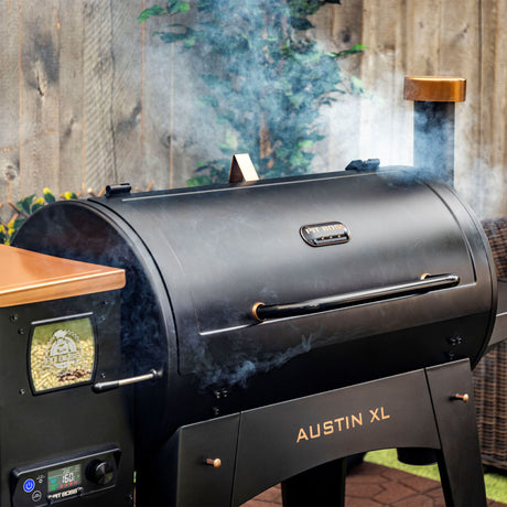 Pit Boss Austin XL Wood Pellet Smoker - Onyx Edition - Includes Free Cover