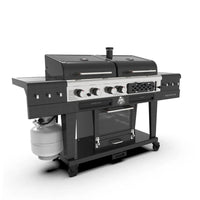 Pit Boss Memphis 2.0 Ultimate Grill - Multi Fuelled Grill - Free 6-Piece Cast Iron Cooking Set Included
