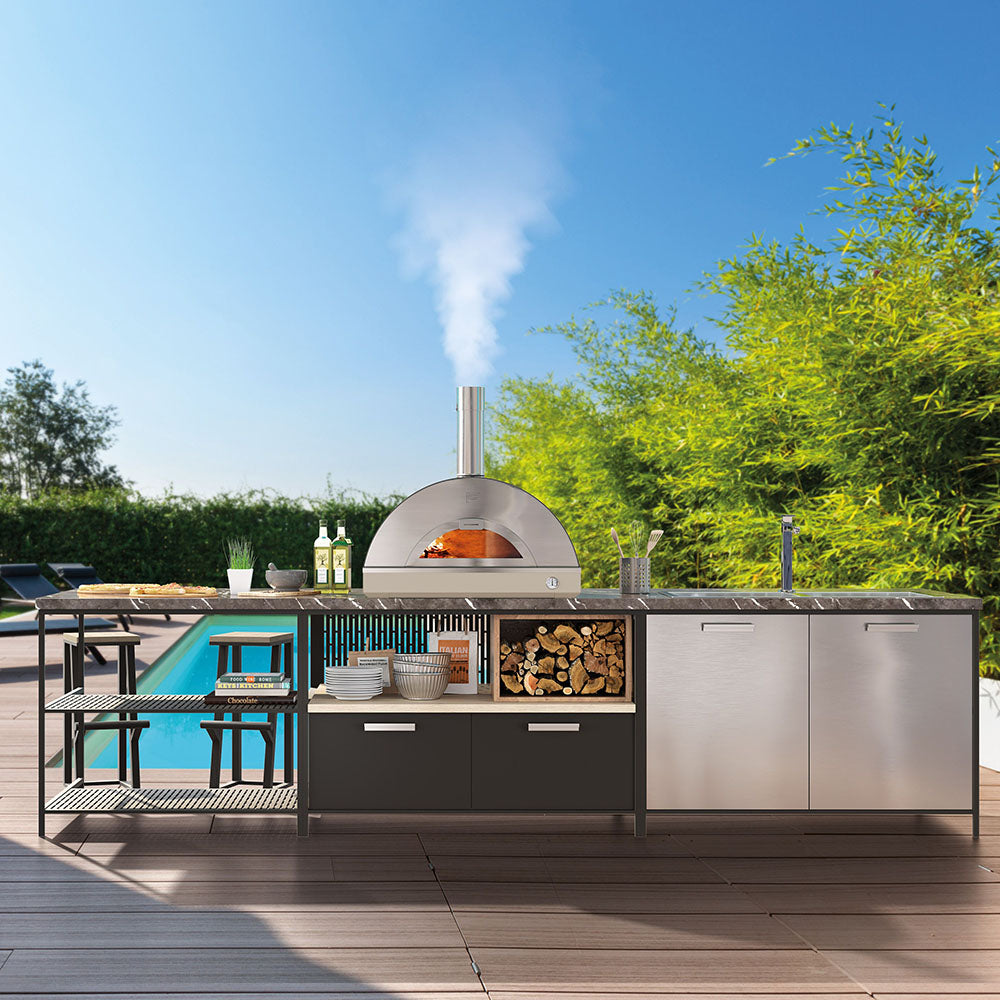 Fontana Riviera Build in Wood Fired Pizza Oven