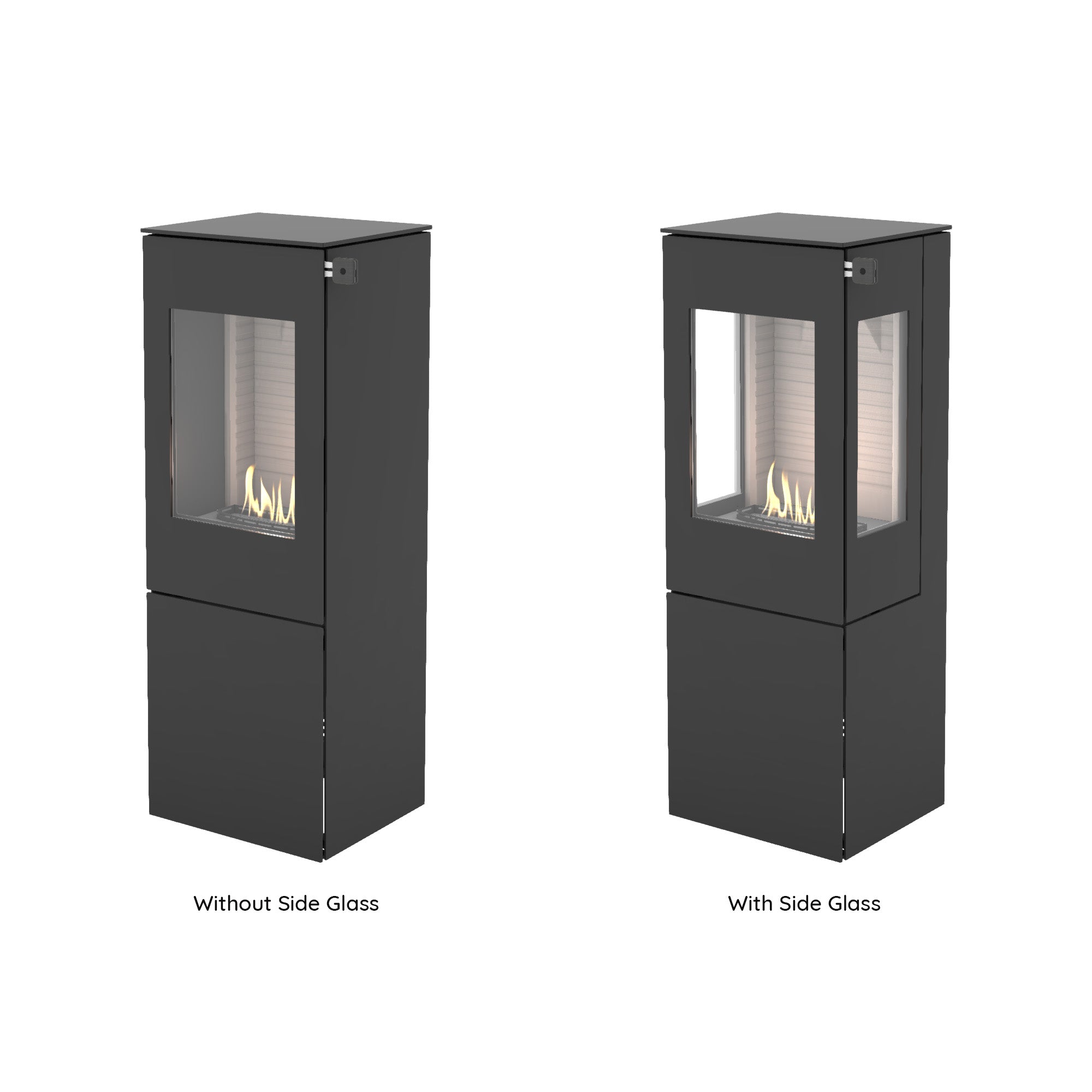 Rais Nexo 120 Bio Stove - Glass Door