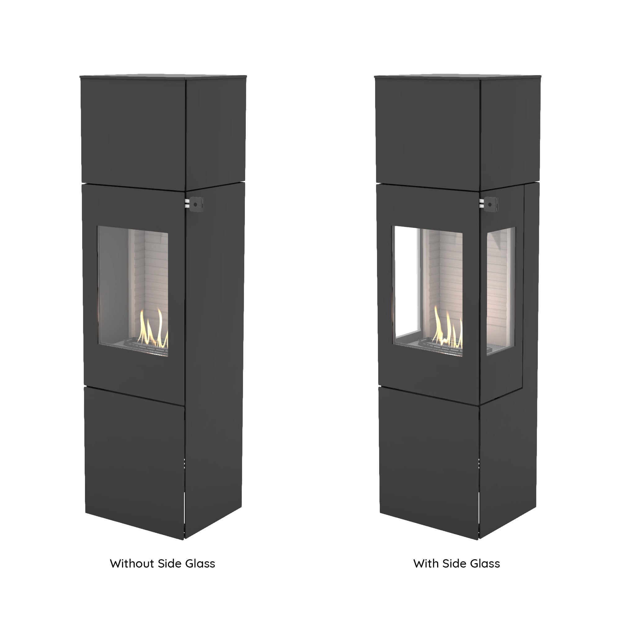 Rais Nexo 160 Bio Stove - Glass Door