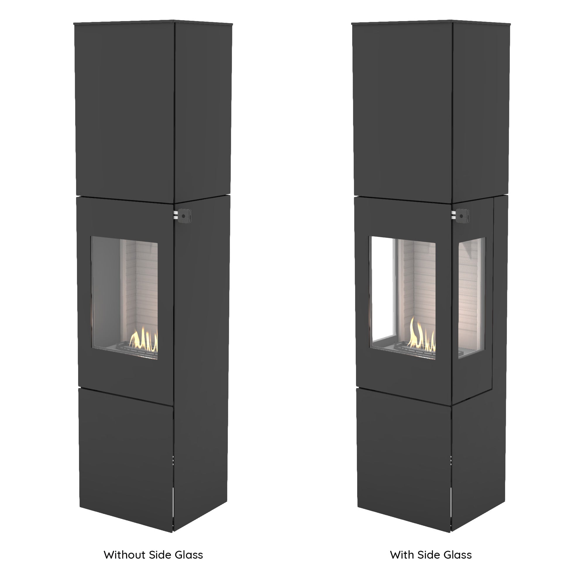 Rais Nexo 185 Bio Stove - Glass Door