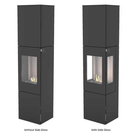 Rais Nexo 185 Bio Stove - Steel Framed Door
