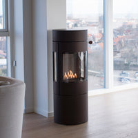 Rais Viva L 120 Bio Stove - Classic Steel Framed Door