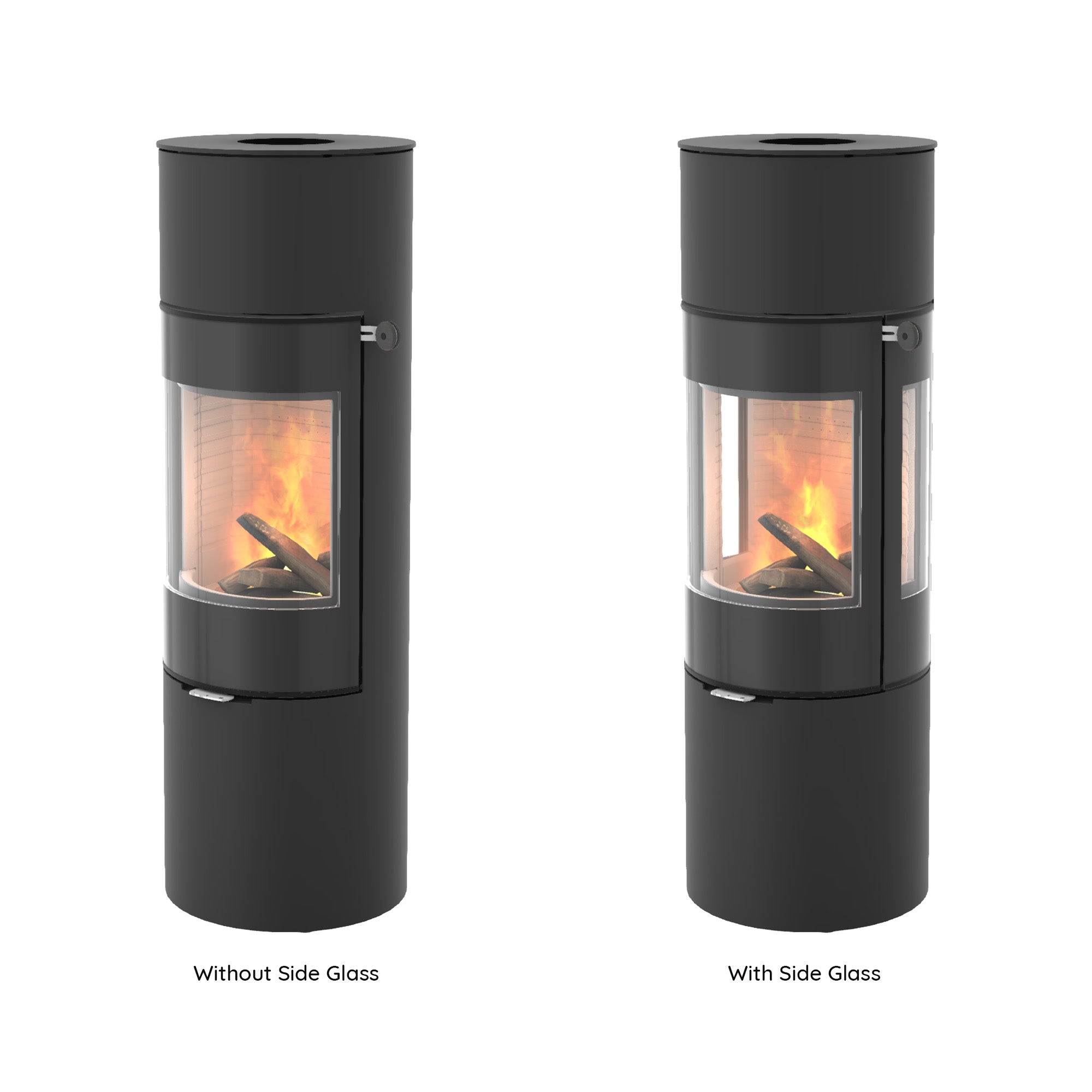 Rais Viva L 140 Bio Stove - Glass Door