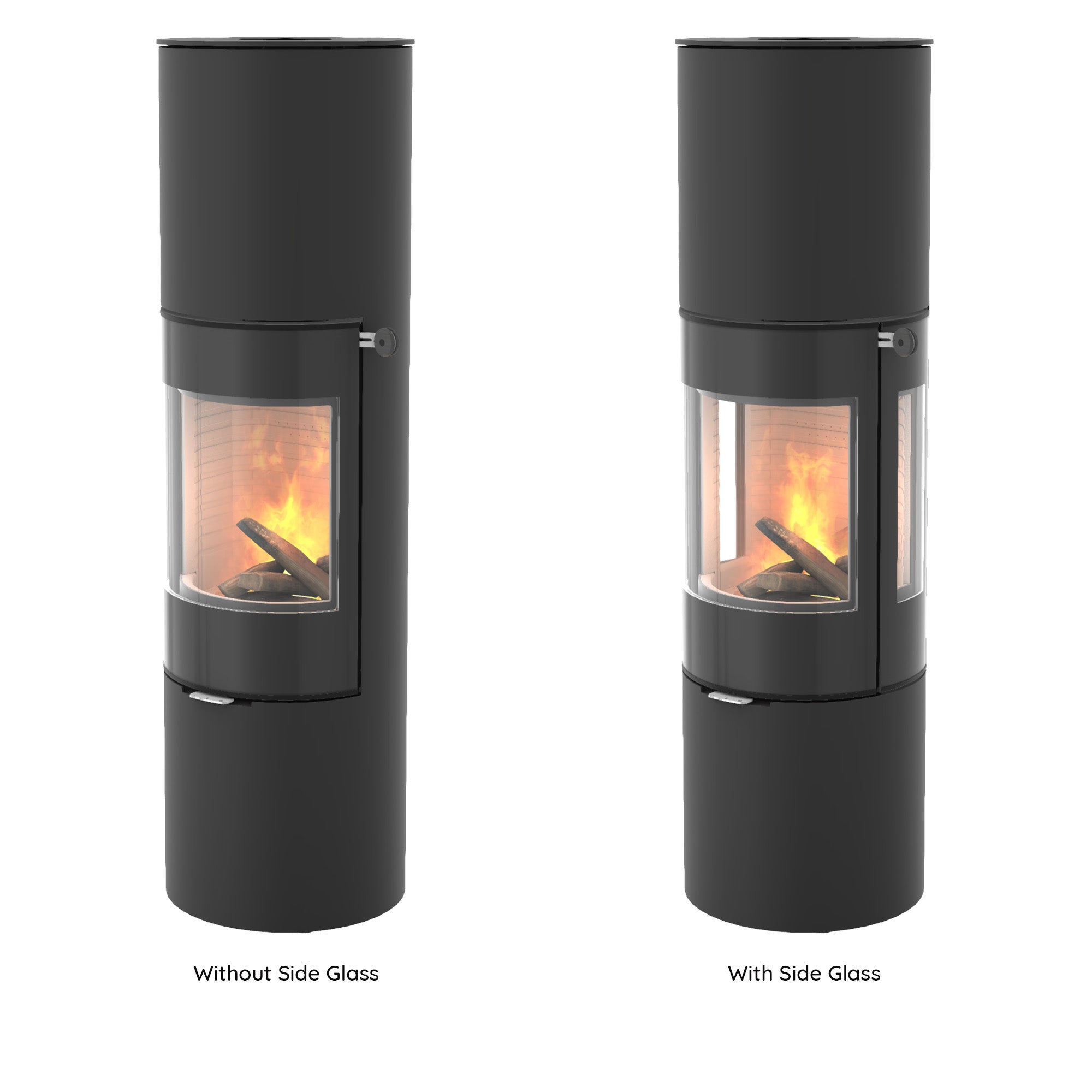 Rais Viva L 160 Bio Stove - Glass Door