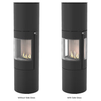 Rais Viva L 160 Bio Stove - Classic Steel Framed Door