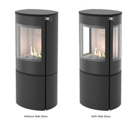 Rais Caro 110 Bio Stove - Glass Door