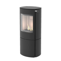 Rais Caro 110 Bio Stove - Classic Steel Framed Door