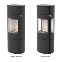 Rais Caro 130 Bio Stove - Classic Steel Framed Door