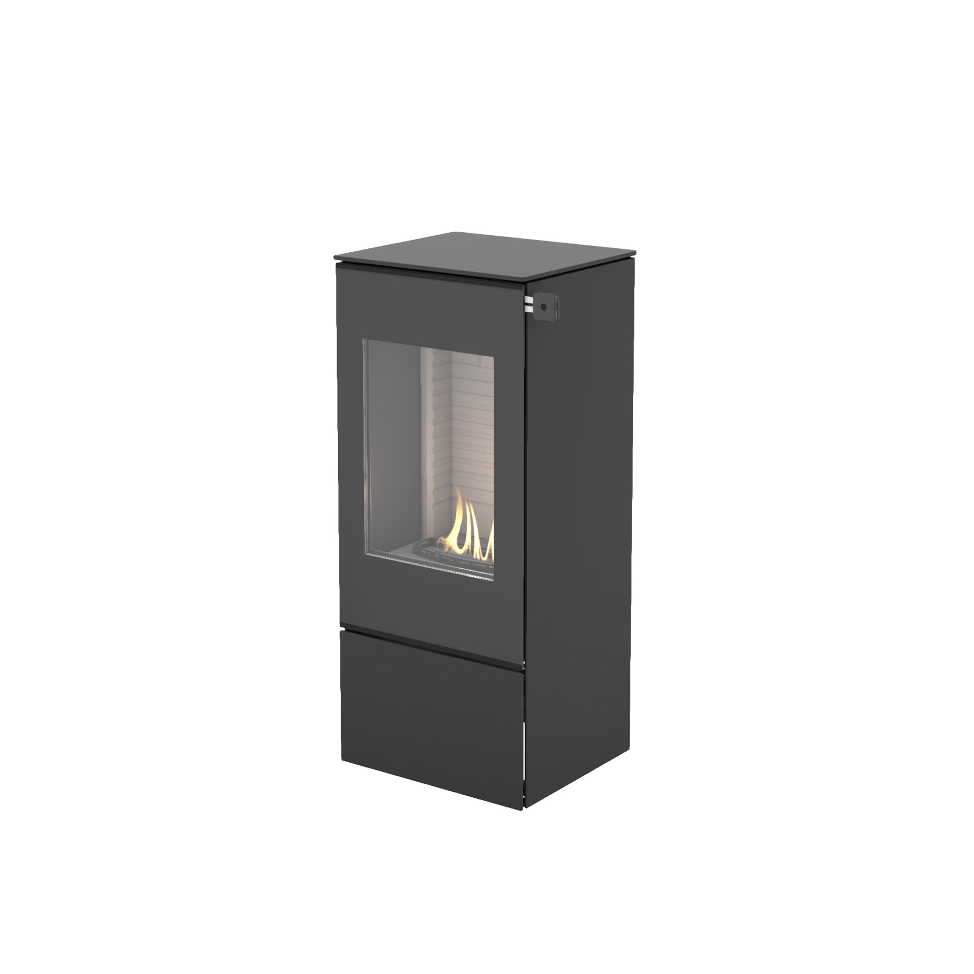 Rais Nexo 100 Bio Stove - Glass Door