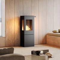 Rais Nexo 120 Bio Stove - Steel Framed Door