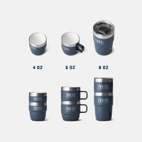 Yeti Rambler 8oz (236ml) Stackable Cup with Ceramic Lining - Navy