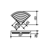 Keuco Universal Removable Corner Wire Soap Basket