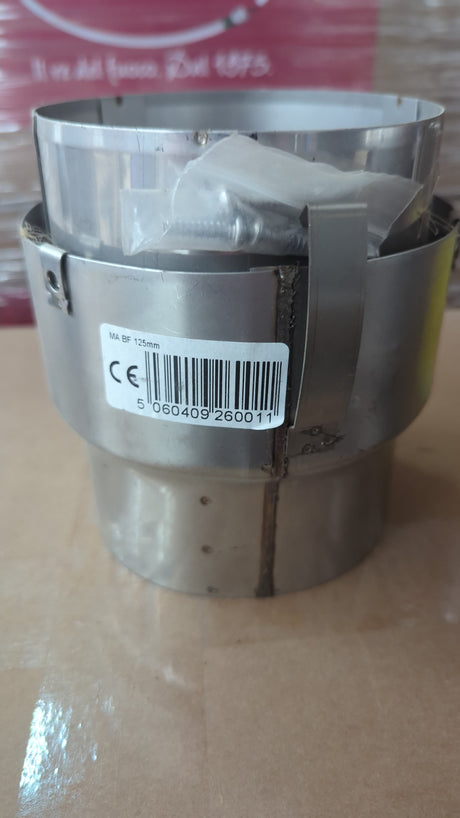 Specflue 125mm Adaptor to Multi Fuel Flex