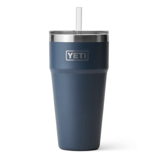 Yeti Rambler 26oz (769ml) Straw Cup - Available In Various Colours