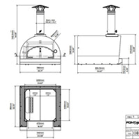 Fontana Margherita Build in Gas Pizza Oven