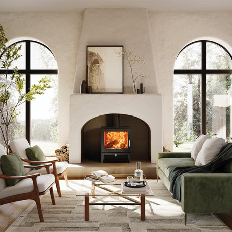 Stovax Futura 8 Long Leg Wood Burning Stove - Showroom Exclusive