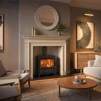 Stovax Onyx Athos 5 Wide Wood Burning Stove - Showroom Exclusive