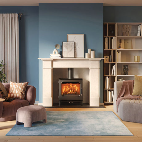 Stovax Onyx Olypus 5 Wide Multi Fuel Stove - Showroom Exclusive