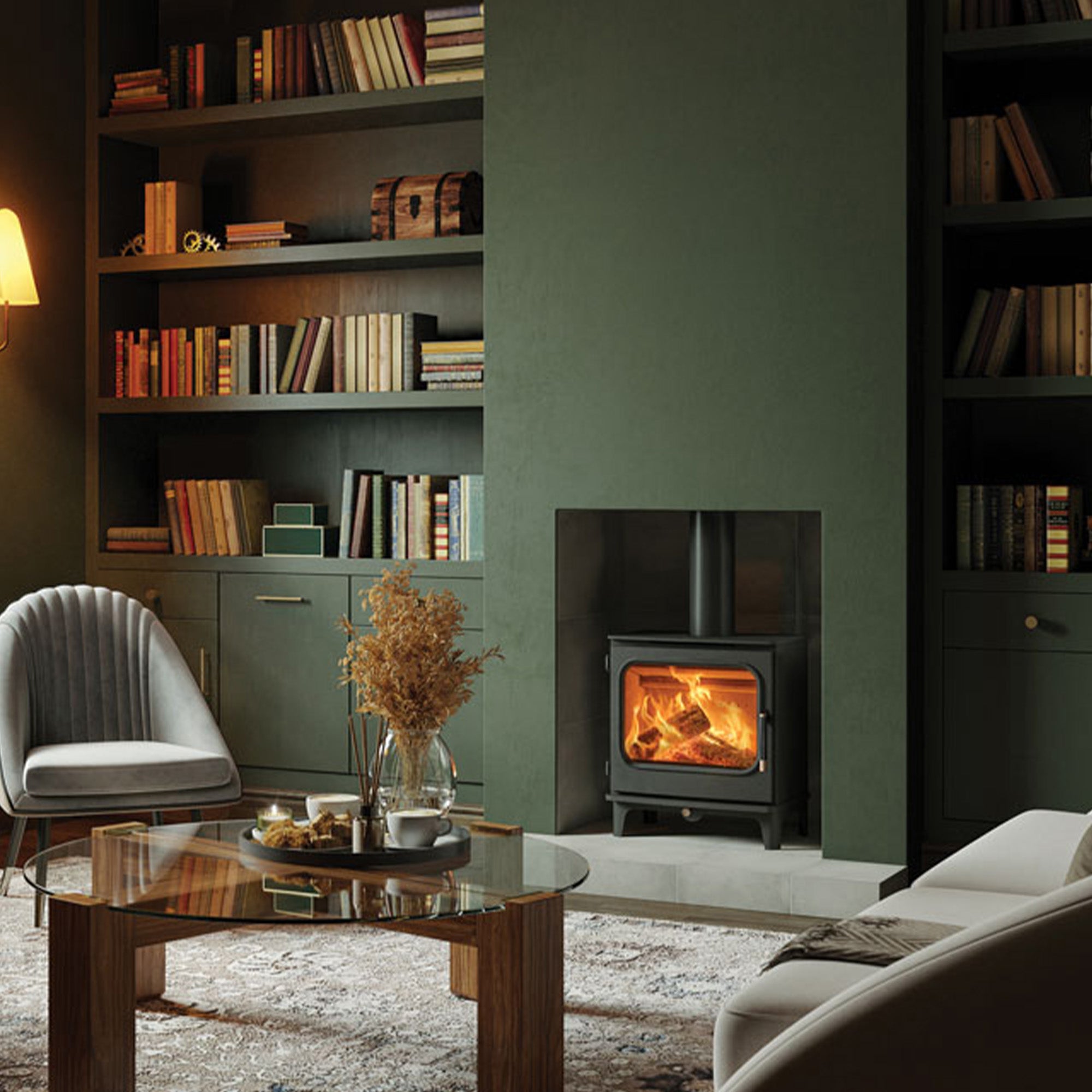 Stovax Onyx Olypus 5 Wood Burning Stove - Showroom Exclusive