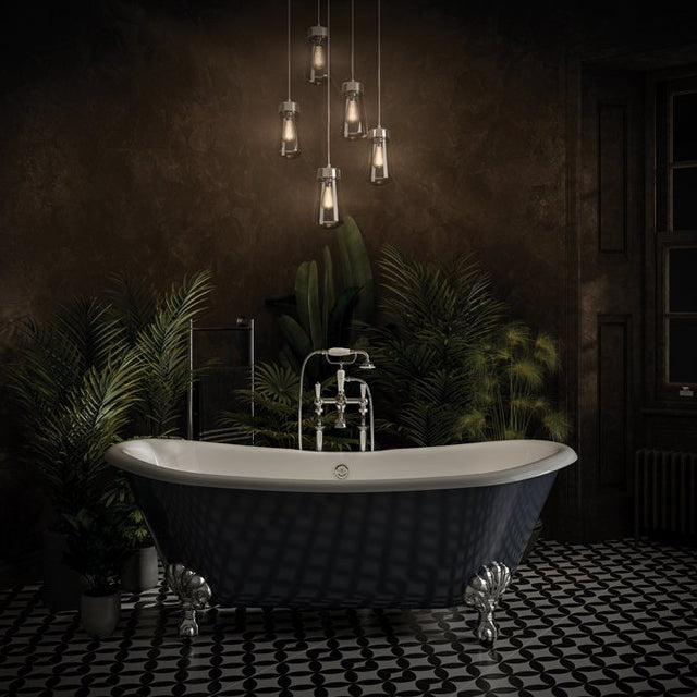 HIB Summit Pendant LED Light - Hand Blown Glass Shade
