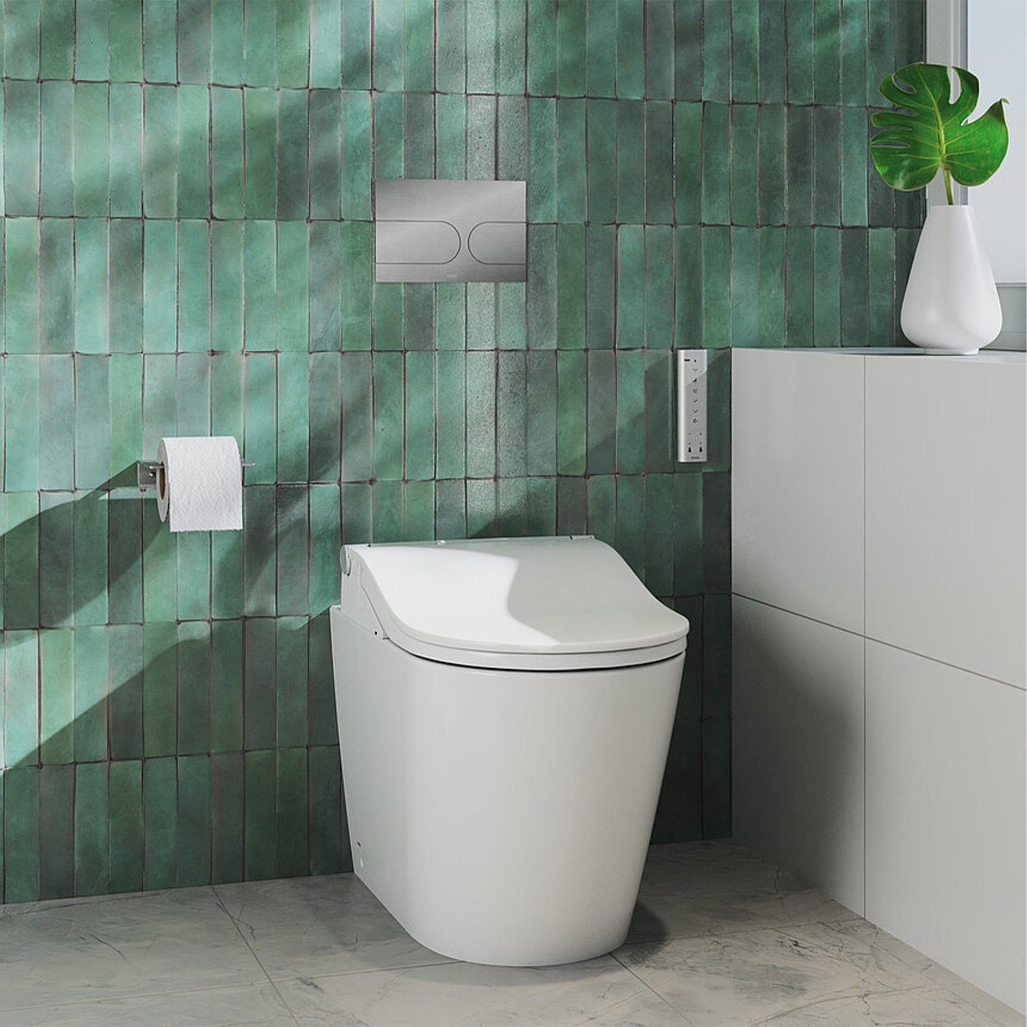 TOTO RW Washlet Smart Shower Floor Standing Toilet Bundle - Available in Various Colours