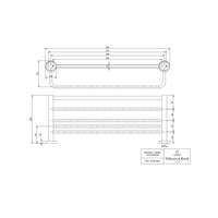 Villeroy & Boch Elements Tender Towel Rack - Available In Various Colours