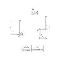 Villeroy & Boch Elements Tender Spare Toilet Roll Holder - Available In Various Colours