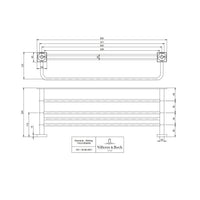 Villeroy & Boch Elements Striking Towel Rack - Available In Various Colours