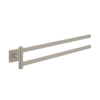 Villeroy & Boch Elements Striking Double-Arm Towel Holder - Available In Various Colours