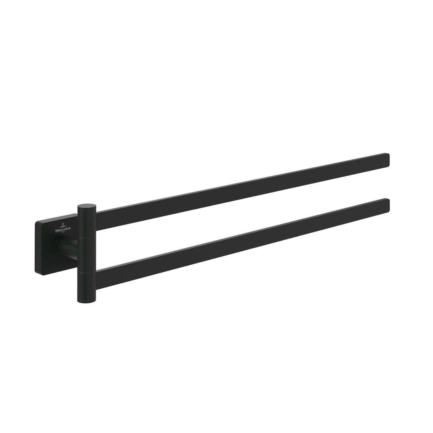 Villeroy & Boch Elements Striking Double-Arm Towel Holder - Available In Various Colours