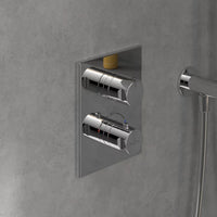 Villeroy & Boch Universal Dual Outlet Concealed Thermostat Valve - Available In Various Colours