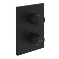 Villeroy & Boch Universal Dual Outlet Concealed Thermostat Valve - Available In Various Colours