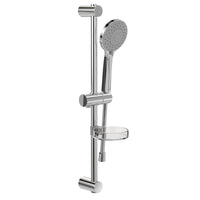 Villeroy & Boch Universal Shower Set Chrome - Includes Riser Rail, Hose & Round Hand Shower