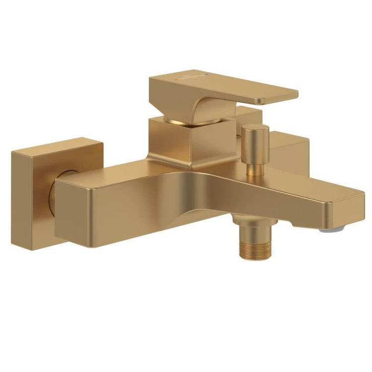 Villeroy & Boch Architectura Square Single-Lever Bath & Shower Mixer - Available in Various Colours
