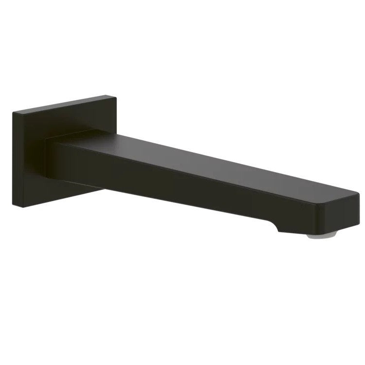 Villeroy & Boch Architectura Square Bath Spout Wall Mounted 210mm - Available in Various Colours