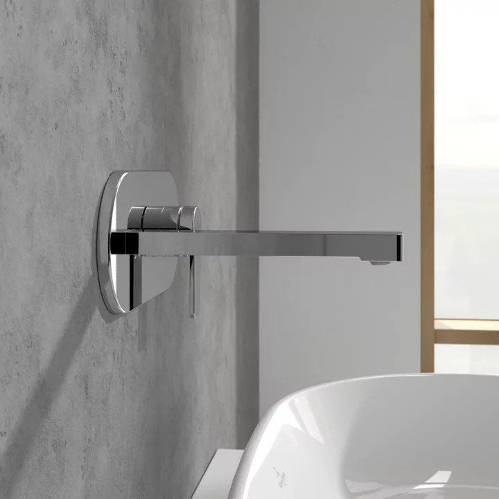 Villeroy & Boch Architectura Single-Lever Basin Mixer Wall-Mounted - Chrome