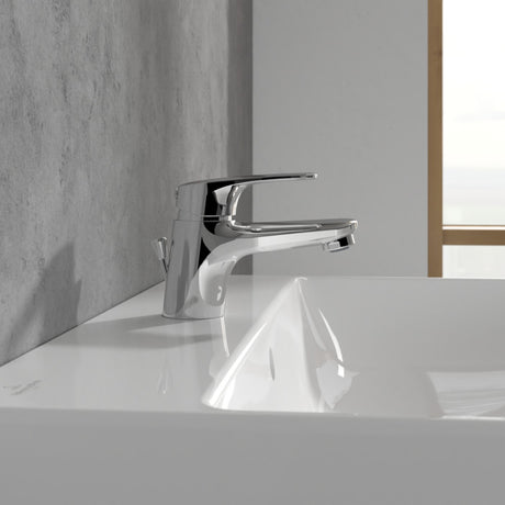 Villeroy & Boch O.novo Start Basin Mixer Mini Single Lever - With Pop-Up Waste