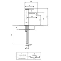 Villeroy & Boch Dawn Basin Mixer Single-Lever - Available in Various Colours