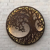 The Firepit Company - Tree Of Life Illuminated Wall Art