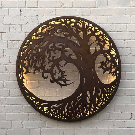The Firepit Company - Tree Of Life Illuminated Wall Art