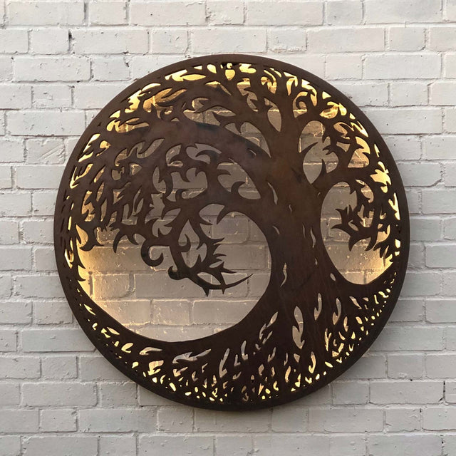 The Firepit Company - Tree Of Life Illuminated Wall Art