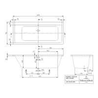 Villeroy & Boch Subway Duo Bath - Available In Various Sizes