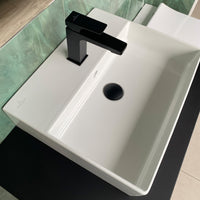Villeroy & Boch Legato Vanity Unit in Volcano Black with Memento Sit on Basin - Ex Display