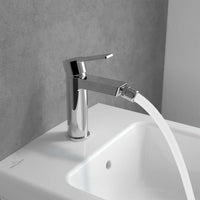 Villeroy & Boch Architectura Single-Lever Bidet Mixer - Chrome