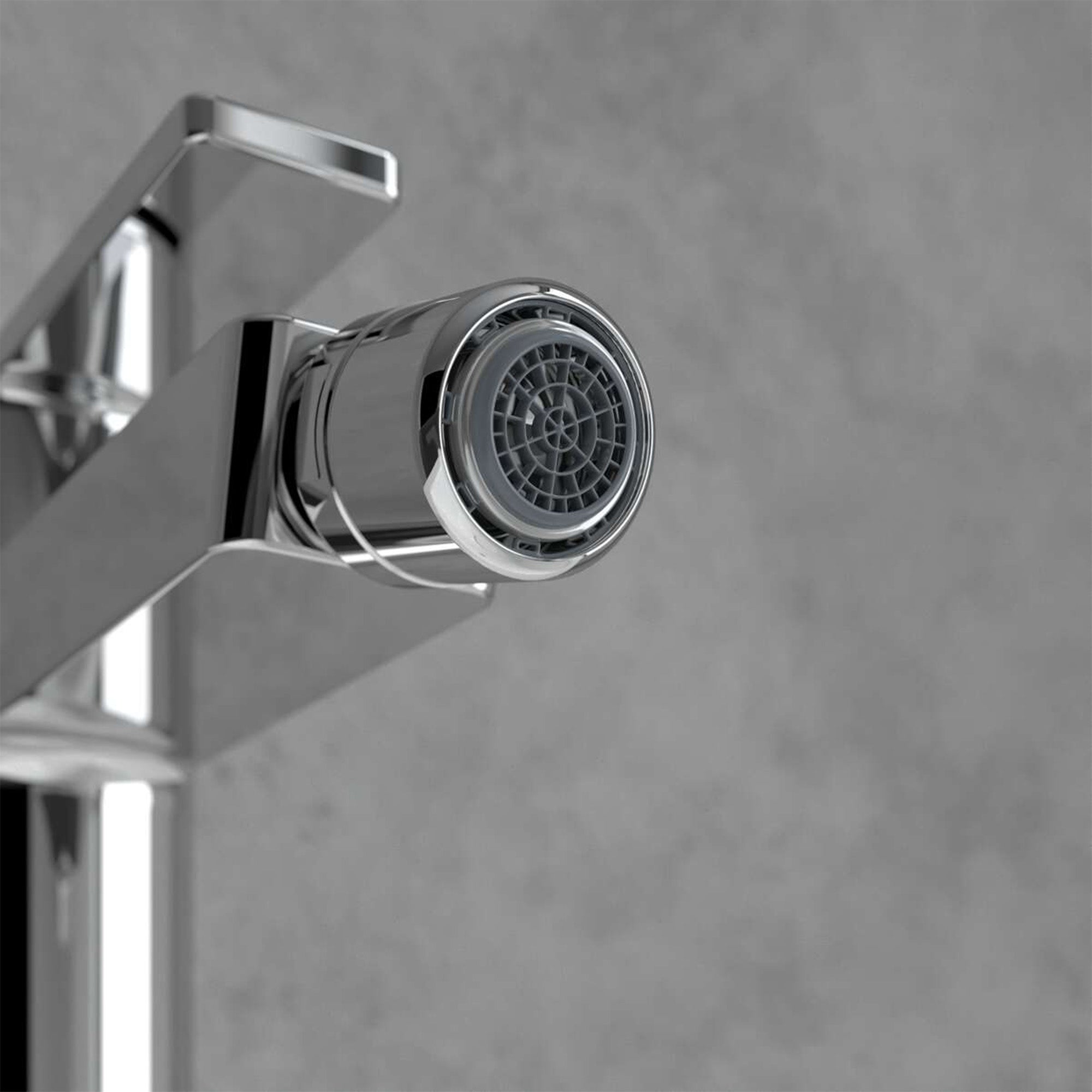 Villeroy & Boch Architectura Single-Lever Bidet Mixer - Chrome