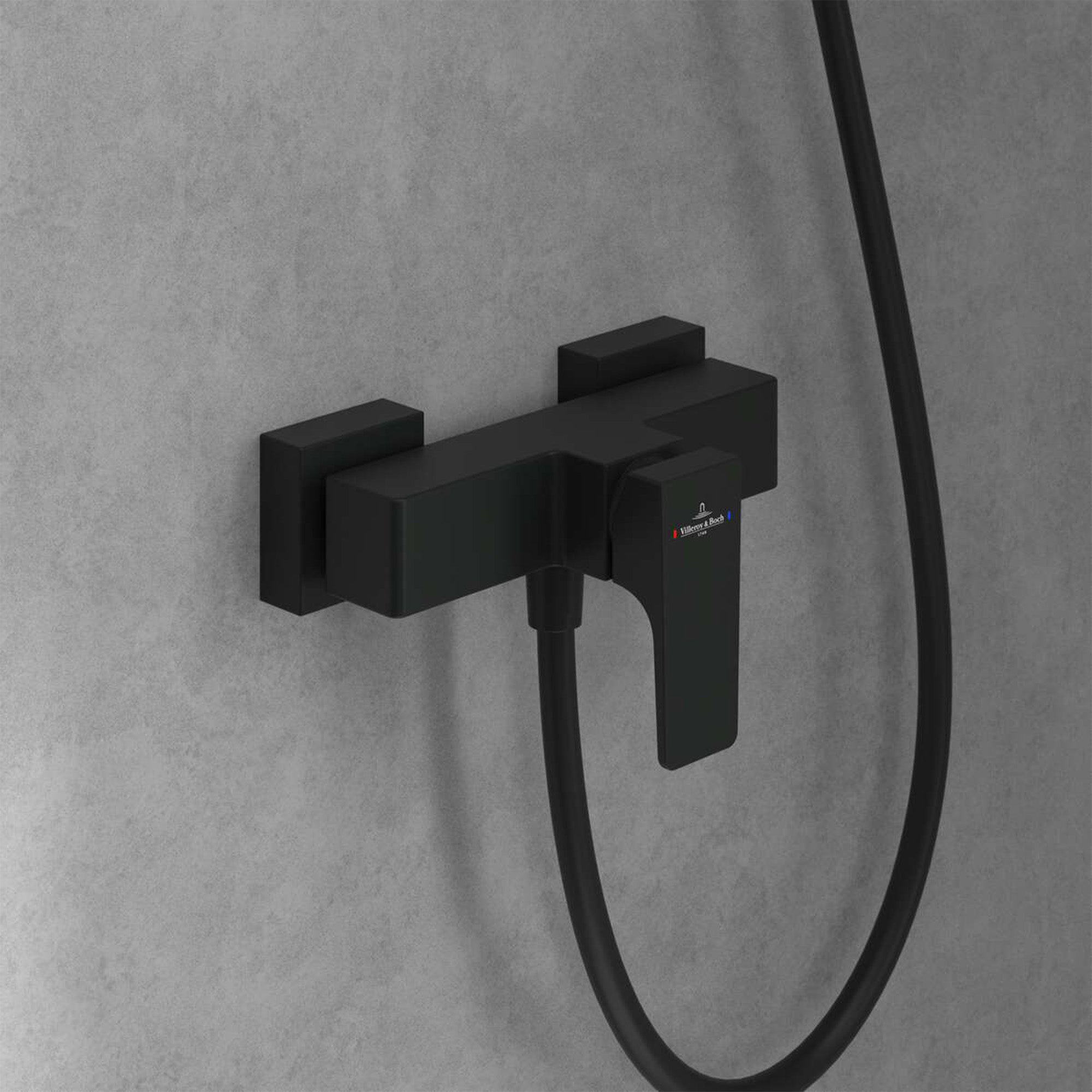 Villeroy & Boch Architectura Square Single-Lever Shower Mixer - Available in Various Colours