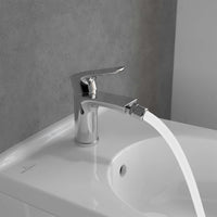 Villeroy & Boch O.novo Bidet Mixer Single Lever - With Push Open Waste